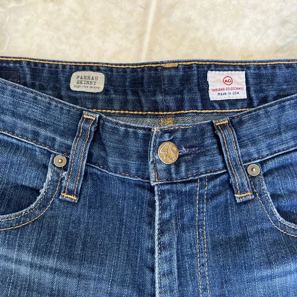 AG Adriano Goldschmied Jeans The‎ Farrah Skinny Ankle high Rise Ankle 30 R